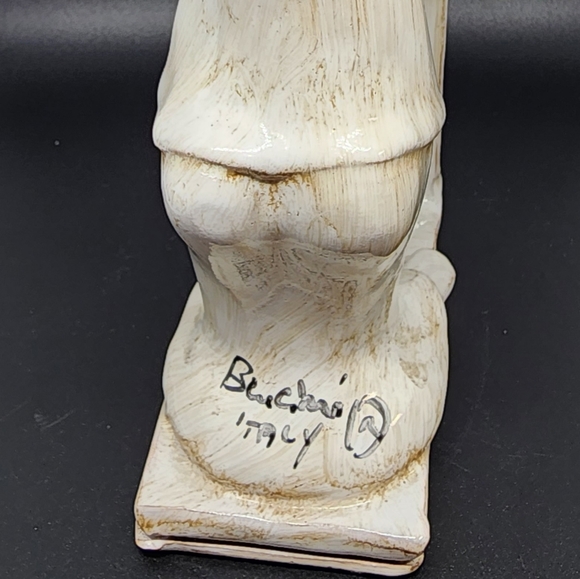 Vintage Dino Bencini Figurine Woman on Scale- Italy - Picture 6 of 8